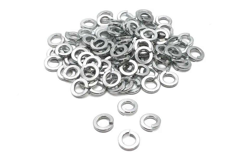 V-Twin Zinc Lock Washers with 7/16 inch Inner Diameter, Pack of 100 by V-Twin