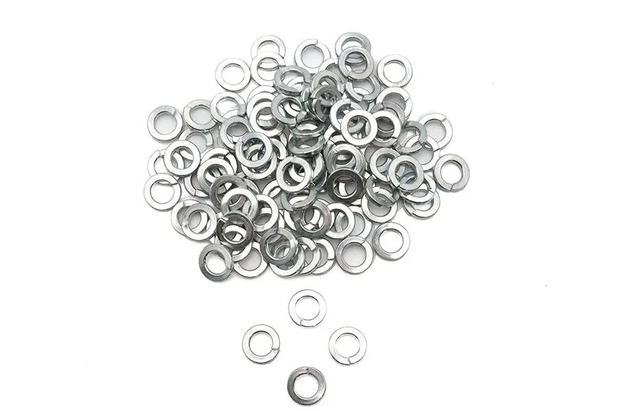 V-Twin Zinc Lock Washers with 7/16 inch Inner Diameter, Pack of 100 by V-Twin