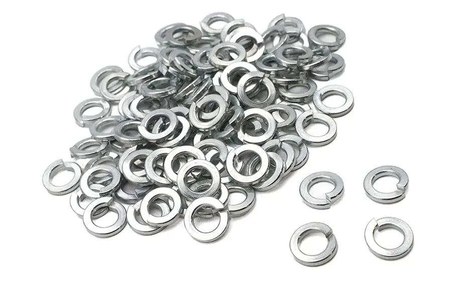 V-Twin Zinc Lock Washers with 7/16 inch Inner Diameter, Pack of 100 by V-Twin