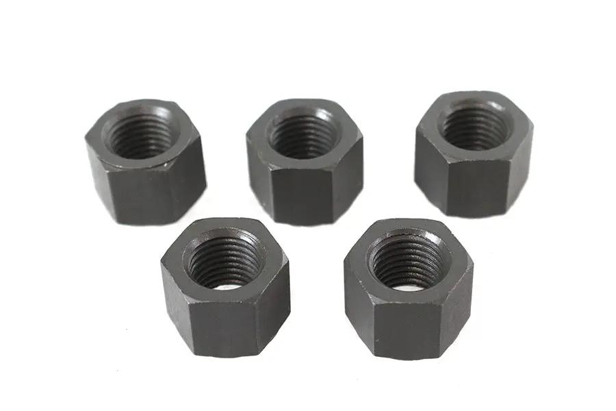Colony Parkerized Hex Nuts 7/16 inch-20 Thread, 1/2 inch and 5/8 inch Lengths by Colony