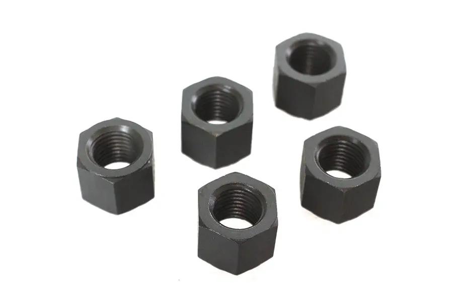 Colony Parkerized Hex Nuts 7/16 inch-20 Thread, 1/2 inch and 5/8 inch Lengths by Colony