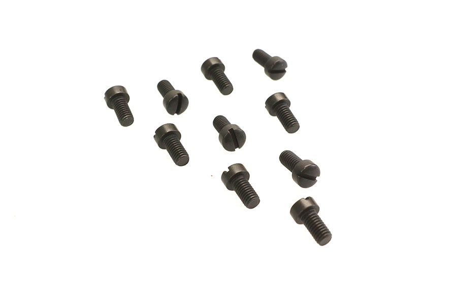 Colony 035-10PK Replica Parkerized Fillister Head Screws, 10-32 x 3/8 inch