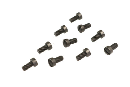 Colony 035-10PK Replica Parkerized Fillister Head Screws, 10-32 x 3/8 inch