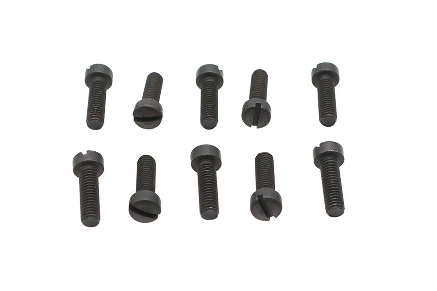 Colony 37-0756 Replica Parkerized Fillister Head Screws, 10-32 x 5/8 inch