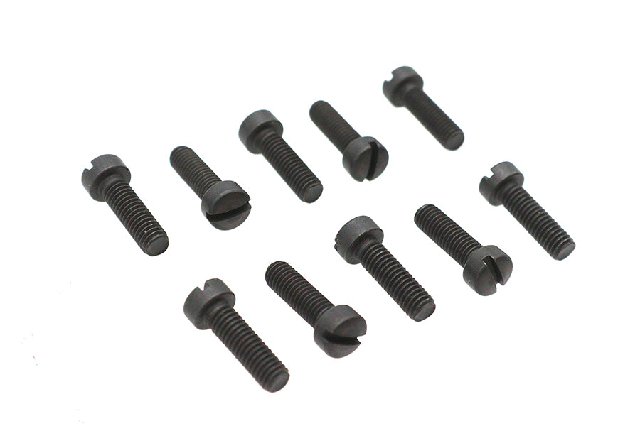 Colony 37-0756 Replica Parkerized Fillister Head Screws, 10-32 x 5/8 inch