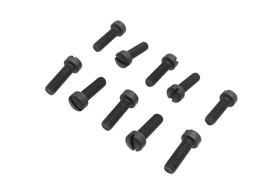 Colony 37-0756 Replica Parkerized Fillister Head Screws, 10-32 x 5/8 inch