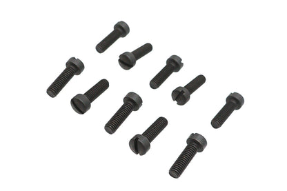 Colony 37-0756 Replica Parkerized Fillister Head Screws, 10-32 x 5/8 inch