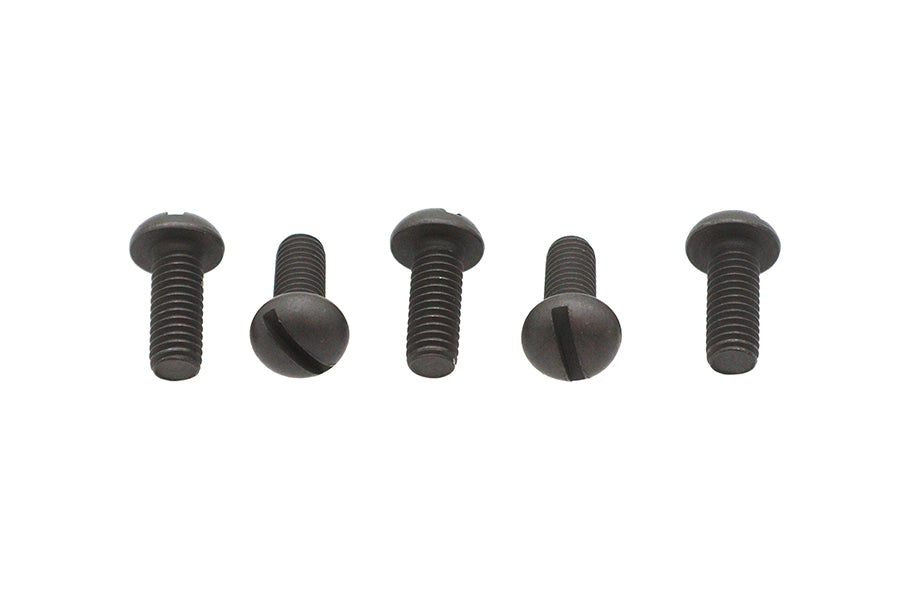 Colony Round Head Screws 1/4 inch-24 x 5/8 inch - Replica Parkerized Finish