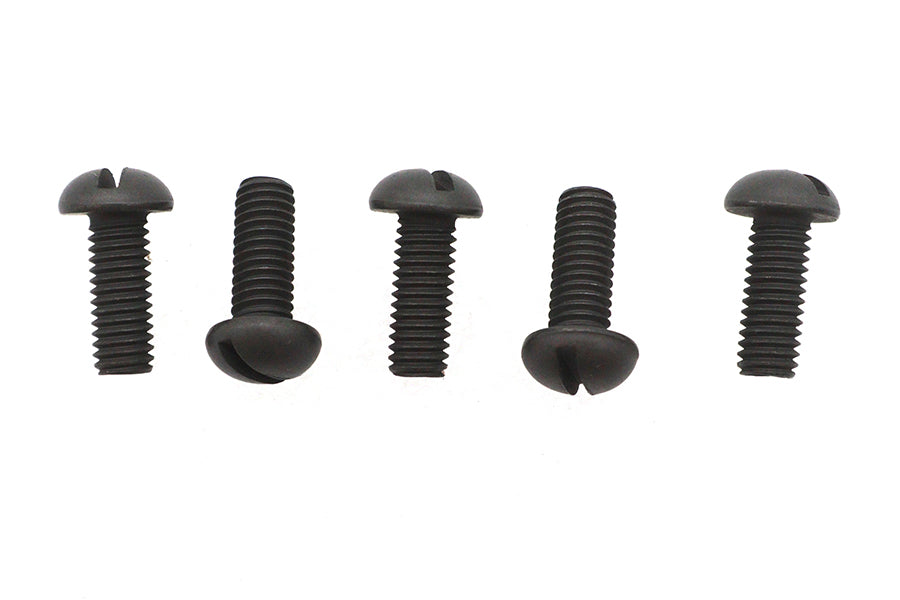 Colony Round Head Screws 1/4 inch-24 x 5/8 inch - Replica Parkerized Finish