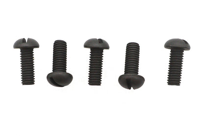 Colony Round Head Screws 1/4 inch-24 x 5/8 inch - Replica Parkerized Finish