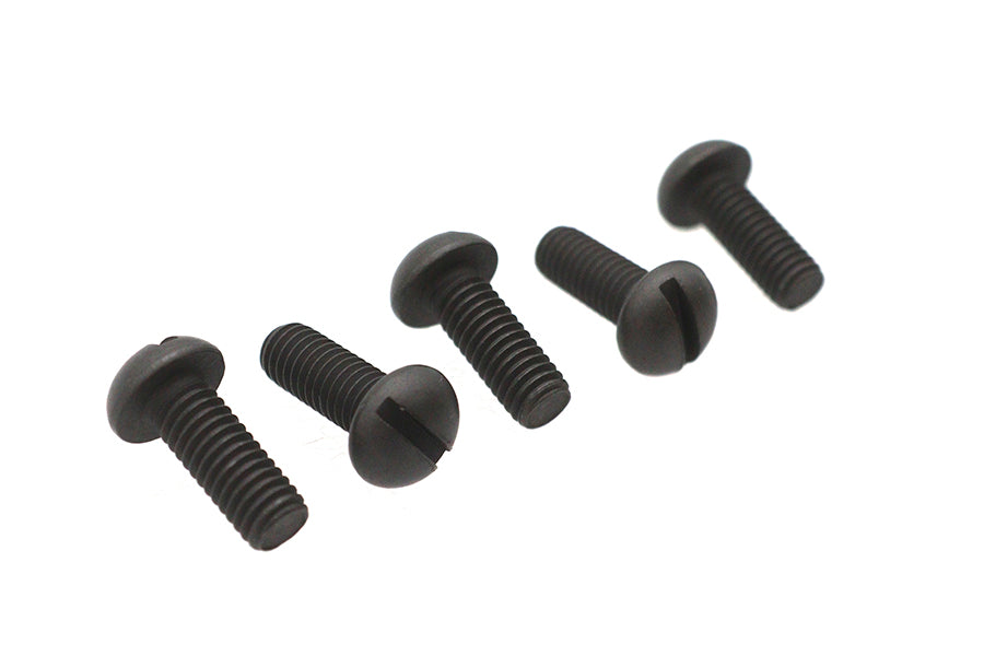 Colony Round Head Screws 1/4 inch-24 x 5/8 inch - Replica Parkerized Finish