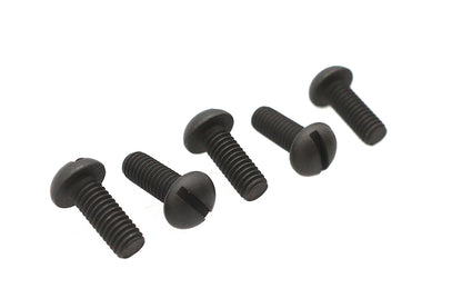 Colony Round Head Screws 1/4 inch-24 x 5/8 inch - Replica Parkerized Finish