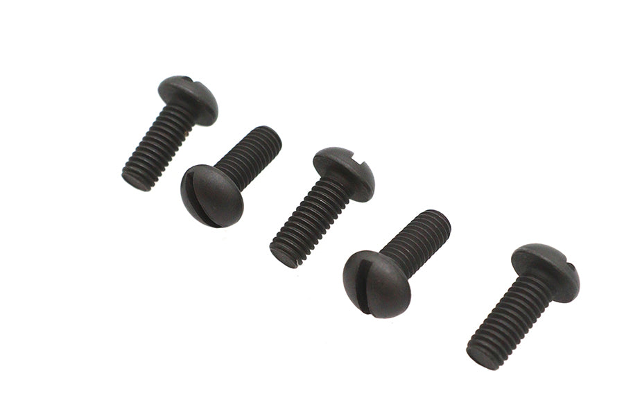 Colony Round Head Screws 1/4 inch-24 x 5/8 inch - Replica Parkerized Finish