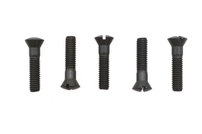Colony Oval Countersunk Head Screws 1/4 inch-24 x 1-1/8 inch - Replica Parkerized Finish