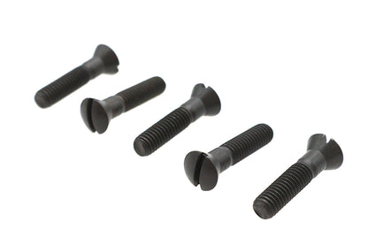 Colony Oval Countersunk Head Screws 1/4 inch-24 x 1-1/8 inch - Replica Parkerized Finish