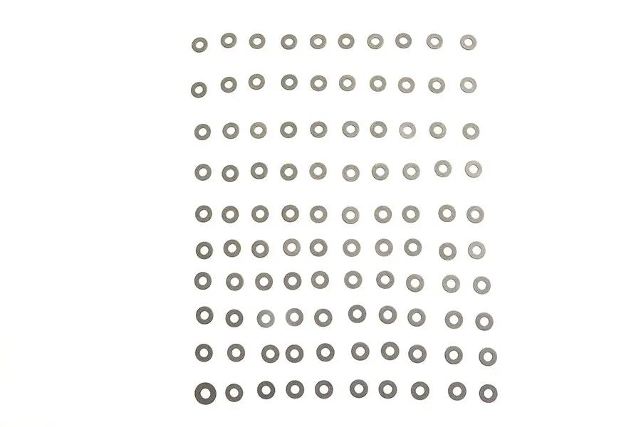 Colony Parkerized Flat Washers 1/4 inch Inner Diameter – Durable Steel Hardware for Automotive and Machinery Applications by Colony