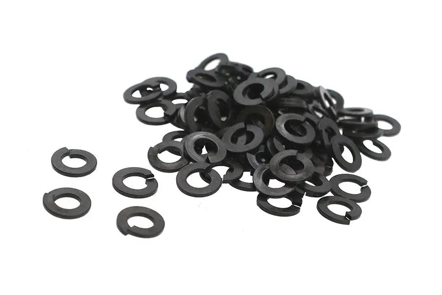 Colony Parkerized Lock Washers 1/4 Inch Inner Diameter – Durable Steel Fasteners for Automotive and Machinery Applications by Colony