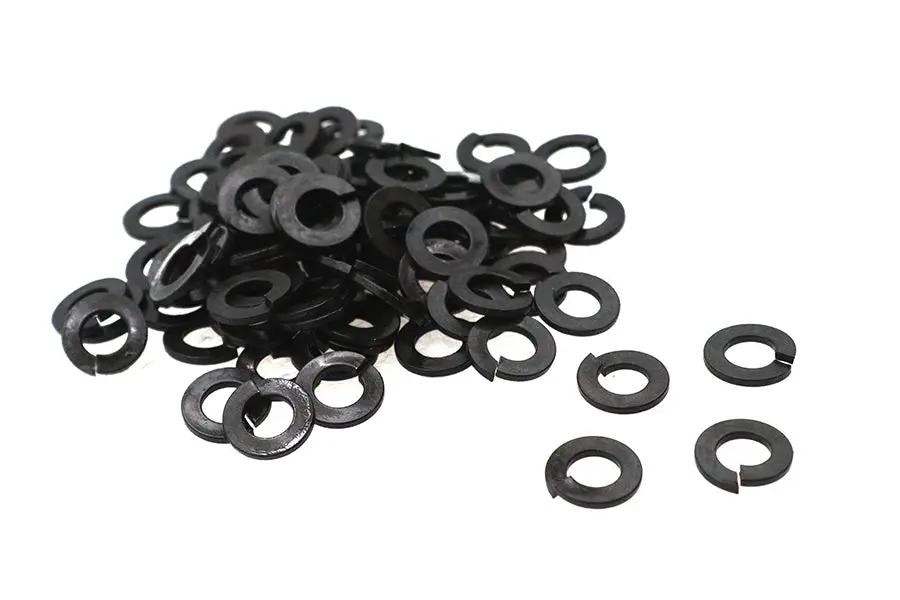 Colony Parkerized Lock Washers 1/4 Inch Inner Diameter – Durable Steel Fasteners for Automotive and Machinery Applications by Colony