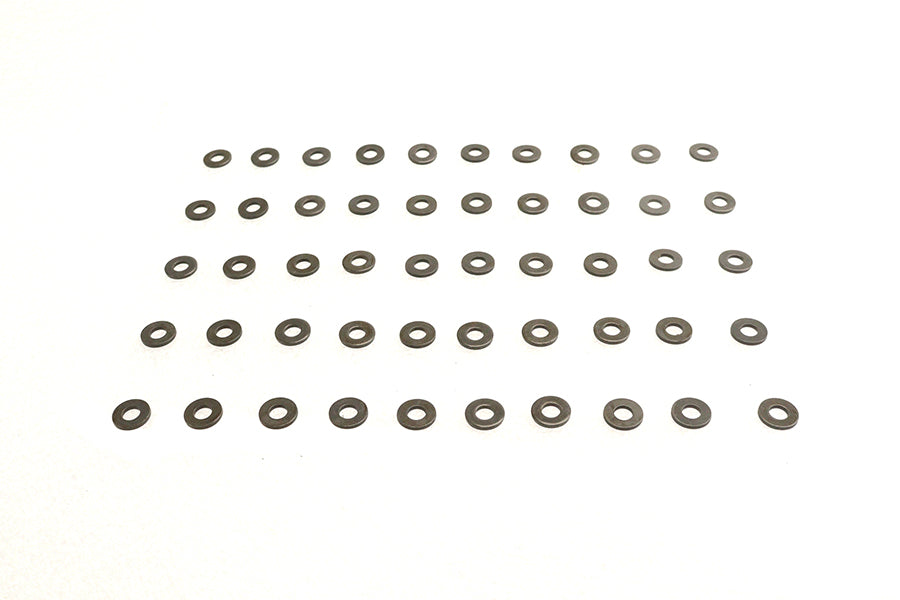 Colony Parkerized Flat Washers #12 - Durable Steel Washers for Motorcycle Applications