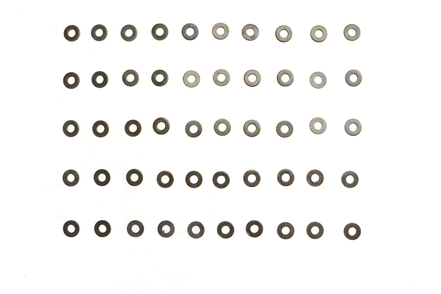 Colony Parkerized Flat Washers #12 - Durable Steel Washers for Motorcycle Applications