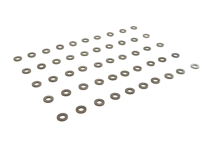 Colony Parkerized Flat Washers #12 - Durable Steel Washers for Motorcycle Applications