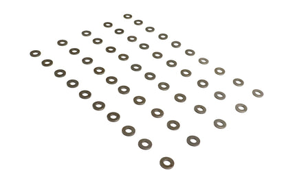 Colony Parkerized Flat Washers #12 - Durable Steel Washers for Motorcycle Applications