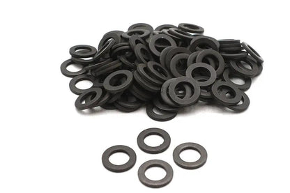 Colony Parkerized Flat Washers 7/16 inch Inner Diameter - Durable Steel Fasteners by Colony