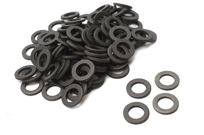 Colony Parkerized Flat Washers 7/16 inch Inner Diameter - Durable Steel Fasteners by Colony