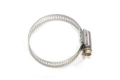 V-Twin Stainless Steel Hose Clamps #24 Size - Durable and Reliable Fastening Solution