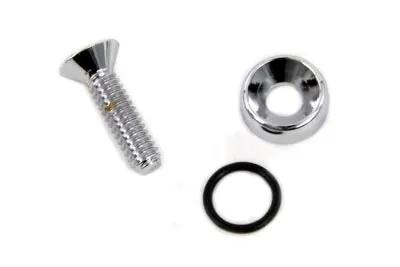 V-Twin Chrome Rocker Box Cover Collar and Screw Kit for Harley Davidson FXST by V-Twin