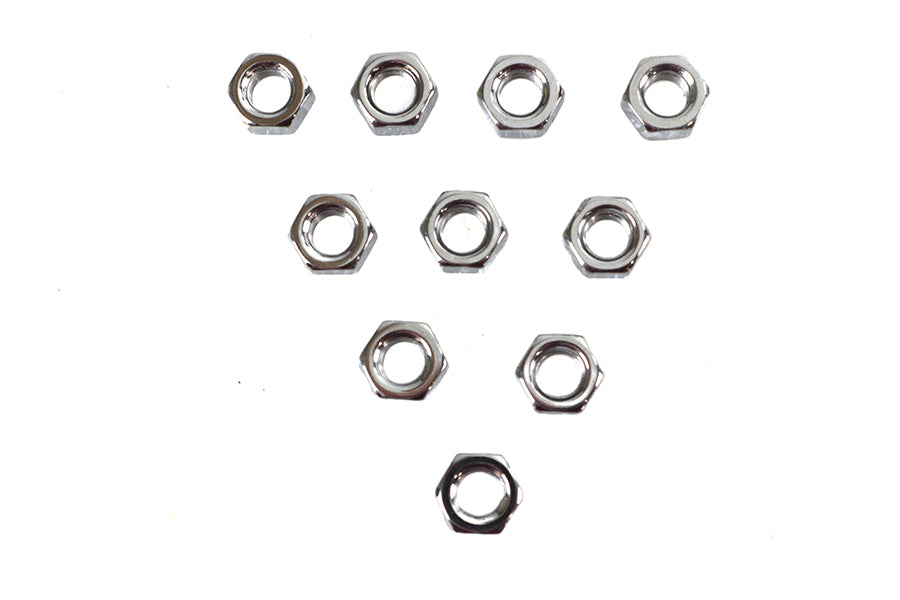 Colony Chrome Hex Nuts Part Number HN-401 - 5/16 inch-24 Thread Size