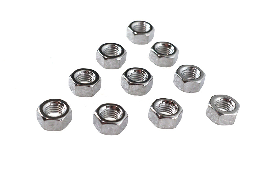 Colony Chrome Hex Nuts Part Number HN-401 - 5/16 inch-24 Thread Size