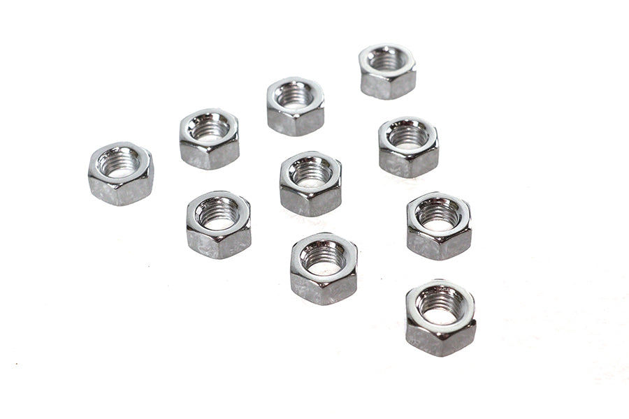 Colony Chrome Hex Nuts Part Number HN-401 - 5/16 inch-24 Thread Size
