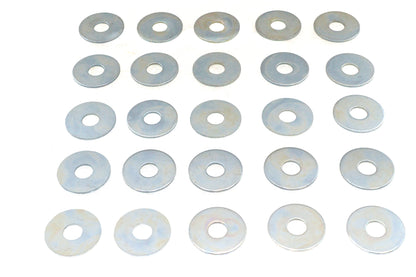 V-Twin Replica Zinc Plated Steel Washers – 5/16 inch x 15/16 inch x 3/64 inch