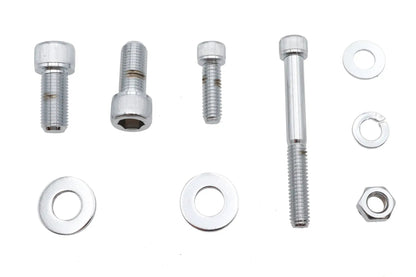 Gardner-Westcott Top Motor Mount Bolt Kit Chrome for Harley Davidson XL (1977-1985) by Gardner-Westcott