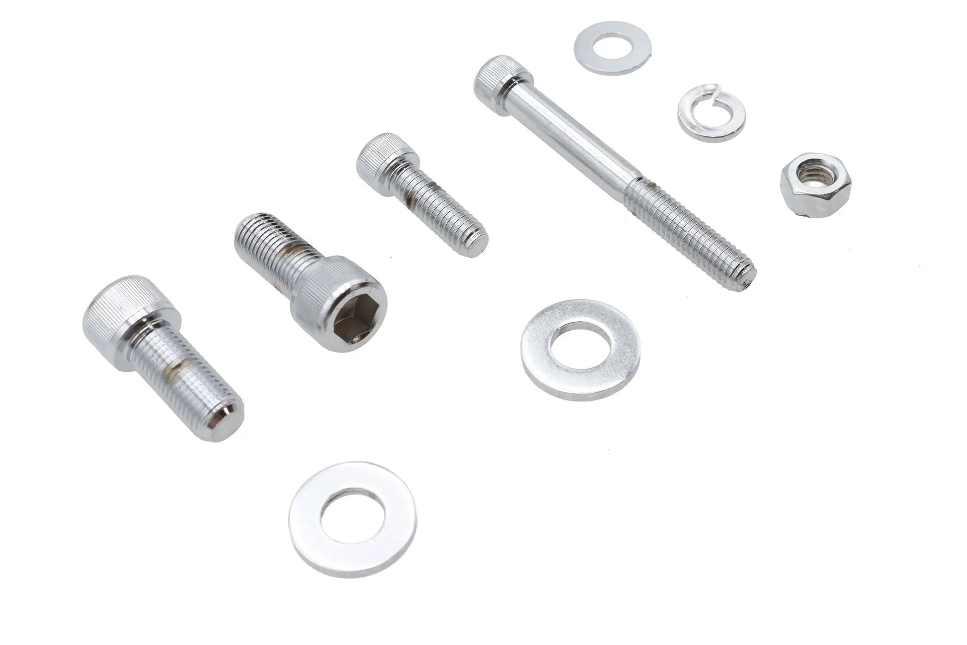 Gardner-Westcott Top Motor Mount Bolt Kit Chrome for Harley Davidson XL (1977-1985) by Gardner-Westcott