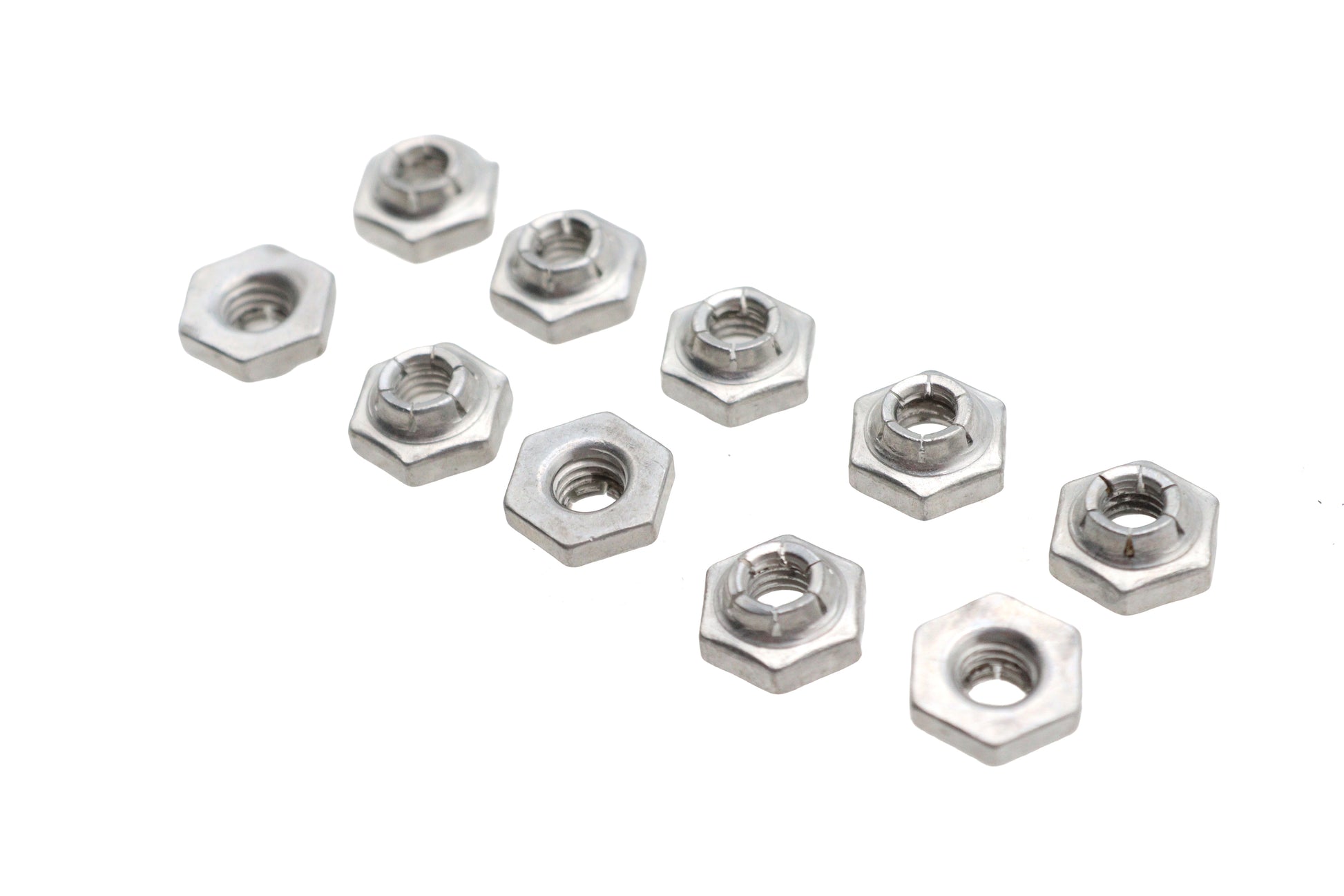 V-Twin Flexloc Nuts 10/32 Inch Cadmium - Reliable Fastening Solution