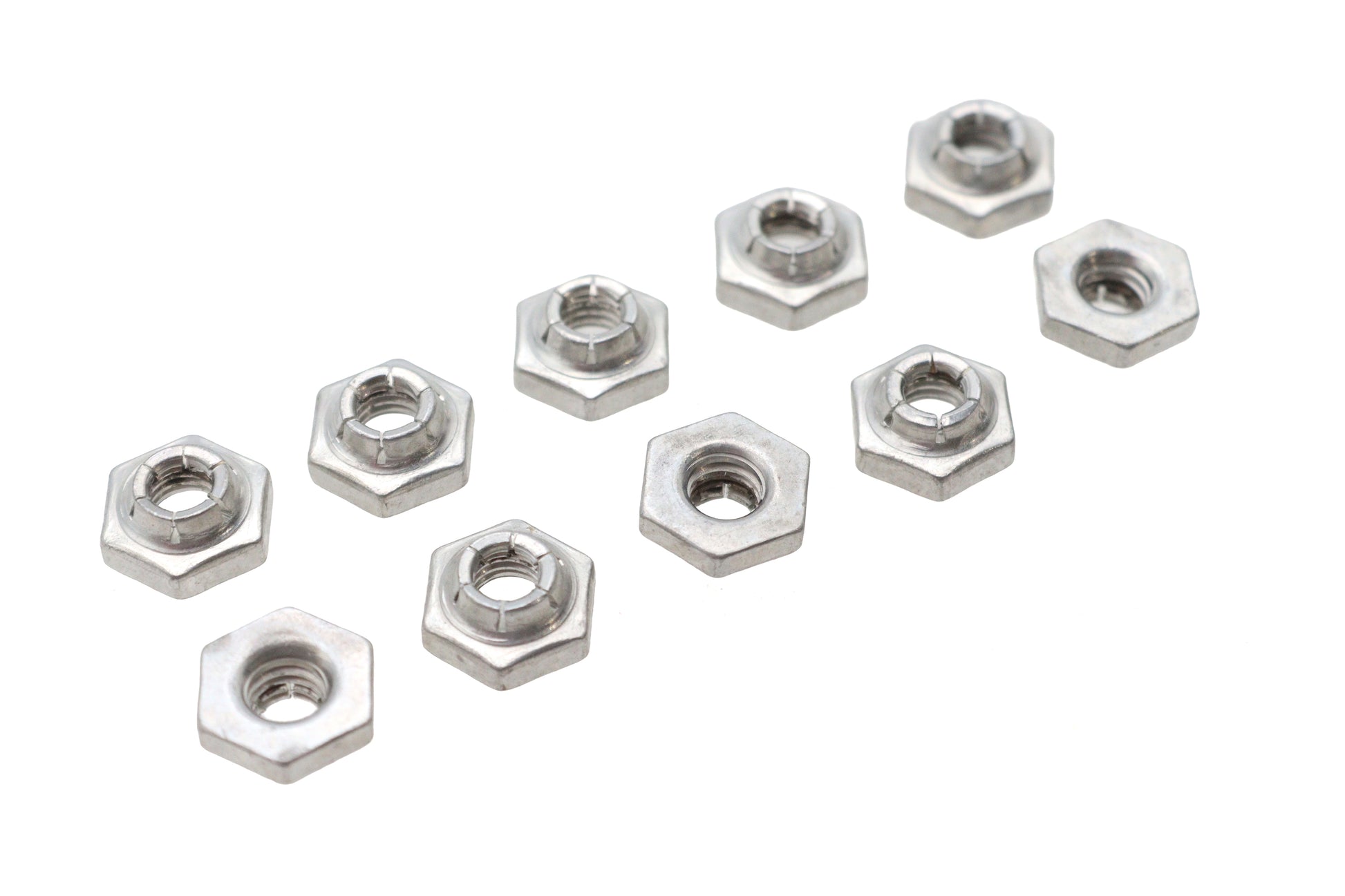 V-Twin Flexloc Nuts 10/32 Inch Cadmium - Reliable Fastening Solution