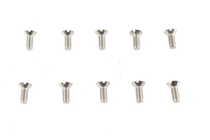 V-Twin Flathead Screws 10-32 x 1/2 inch Stainless Steel, Ratchet Top Drum Cover Replacement Part