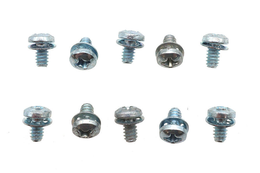V-Twin Switch Mounting Screws 6-32 x 1/4 Inch for Harley Davidson FXST