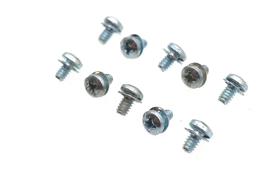 V-Twin Switch Mounting Screws 6-32 x 1/4 Inch for Harley Davidson FXST