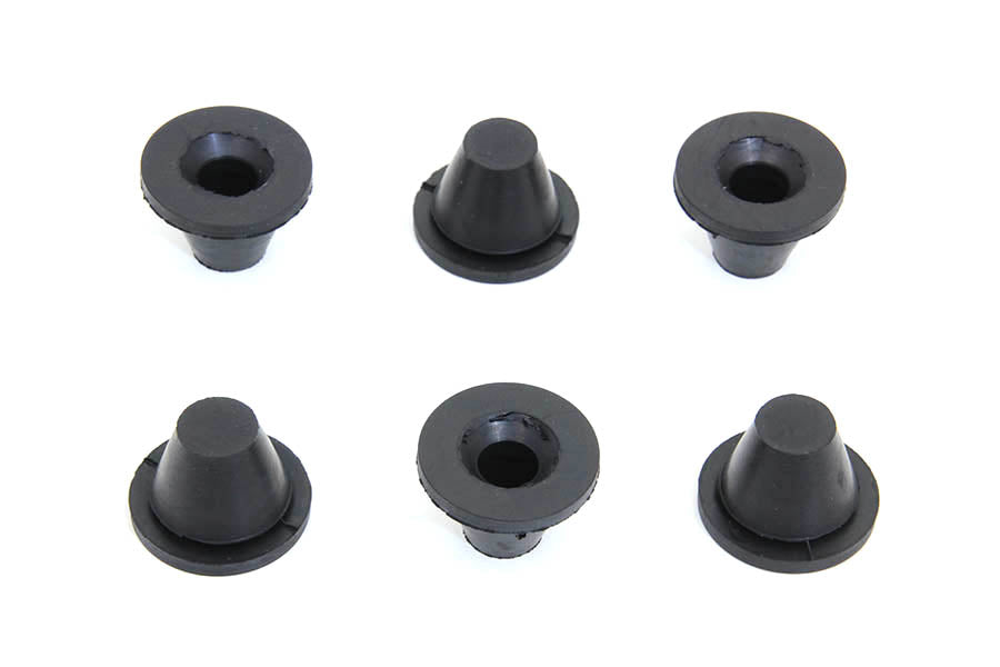 V-Twin Part E28-0042 Side Cover Rubber Grommets for Harley Davidson FLT Models
