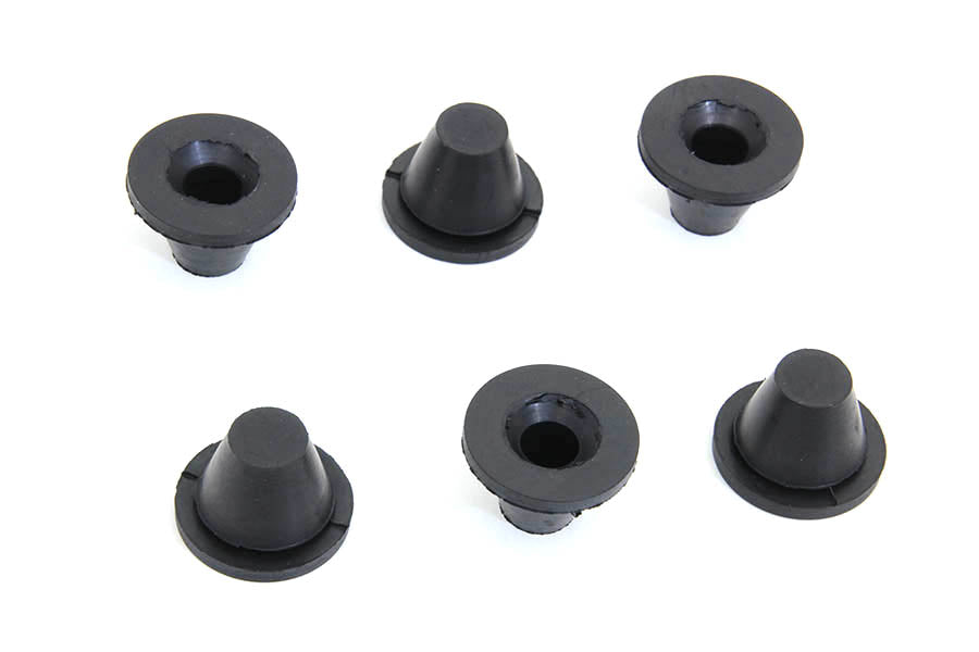 V-Twin Part E28-0042 Side Cover Rubber Grommets for Harley Davidson FLT Models