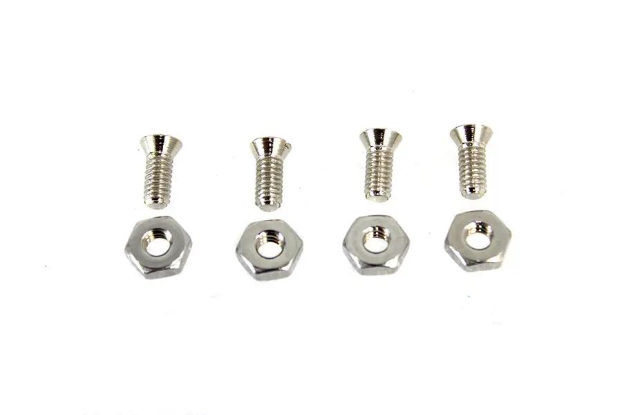 V-Twin 1936 Oval Head Screw Set - Replacement Hardware for Harley Davidson EL by V-Twin