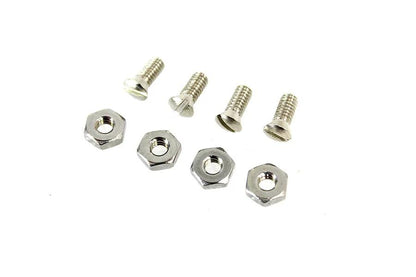 V-Twin 1936 Oval Head Screw Set - Replacement Hardware for Harley Davidson EL by V-Twin