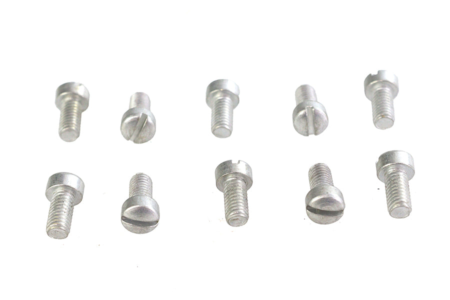Colony 035-CAD Replica Cadmium Fillister Head Screws, 10-32 x 3/8 Inch Long