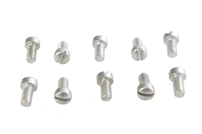 Colony 035-CAD Replica Cadmium Fillister Head Screws, 10-32 x 3/8 Inch Long