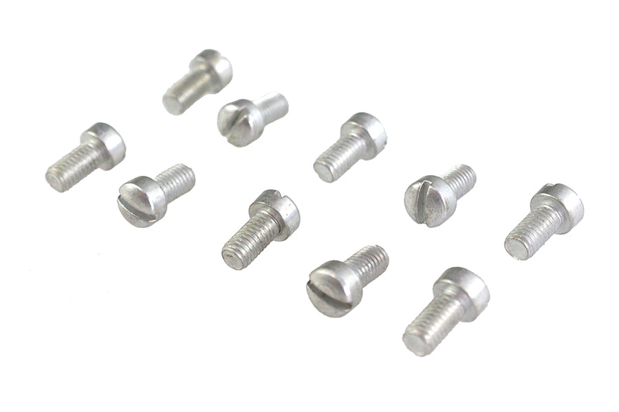Colony 035-CAD Replica Cadmium Fillister Head Screws, 10-32 x 3/8 Inch Long
