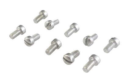 Colony 035-CAD Replica Cadmium Fillister Head Screws, 10-32 x 3/8 Inch Long
