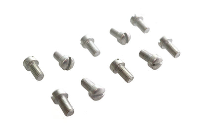Colony 035-CAD Replica Cadmium Fillister Head Screws, 10-32 x 3/8 Inch Long